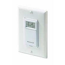 Honeywell RPLS530A 7-Day Programmable Timer Switch, White