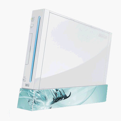 DesignSkins for Nintendo Wii Stand - Spaceplace Skin