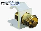 Review Konexia  / UK coax aerial socket to F-socket adapter