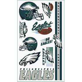 NFL Temporary Philadelphia Eagles Tattoo NFL Temporary Philadelphia Eagles Tattoo