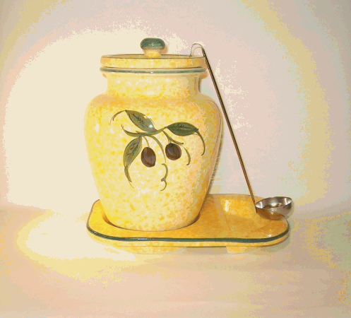 Pepper Mill Imports Ceramic 1-Gallon Yellow