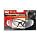 SAS Safety 5420-15 LED Inspectors Readers Safety Glasses, Black Frame, 1.5 Magnification Lens