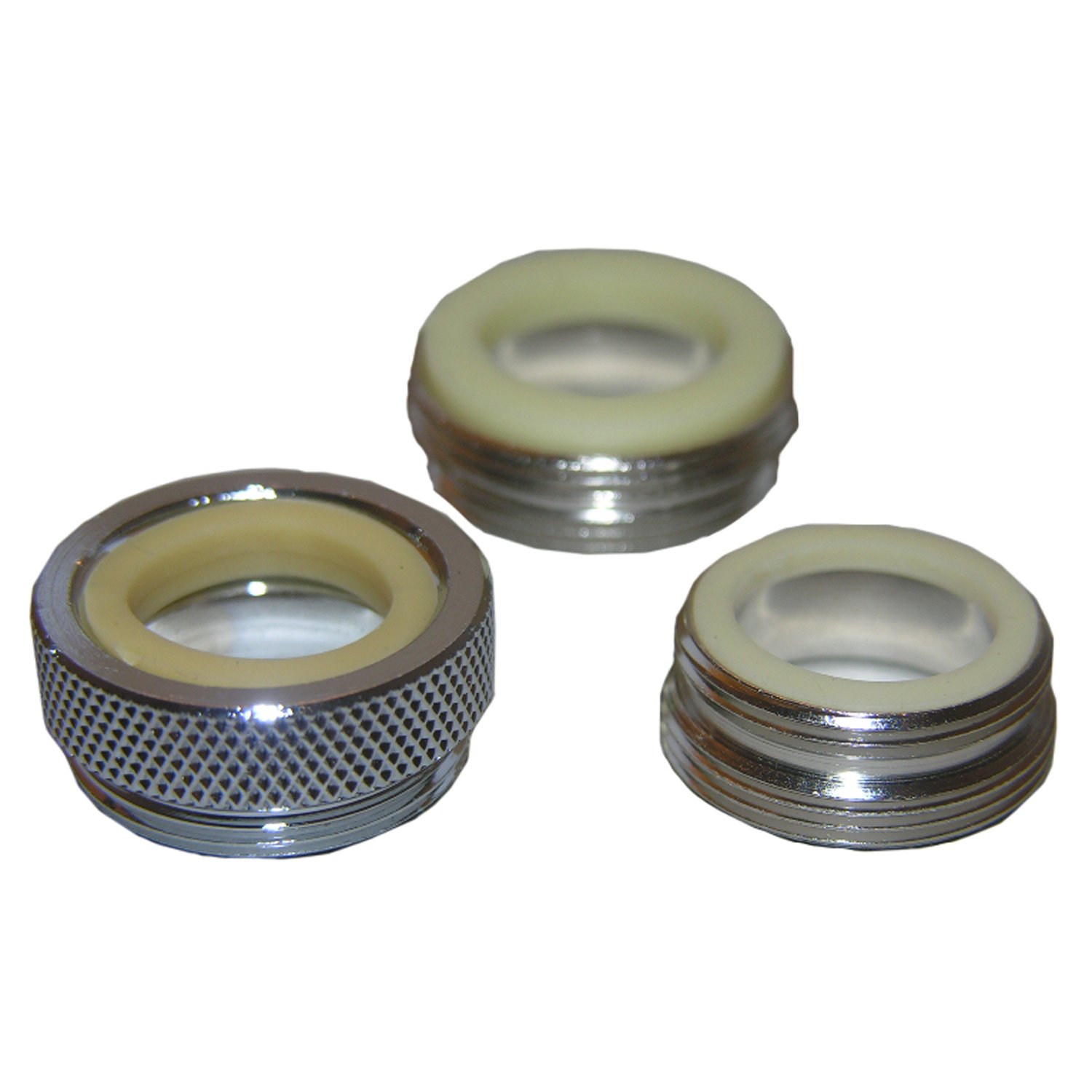 LASCO 091661NL No Lead, Three Piece Faucet Adapter Kit , New, Free