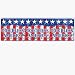 Beistle - 55959 - FR Metallic God Bless America Fringe Banner- Pack of 12