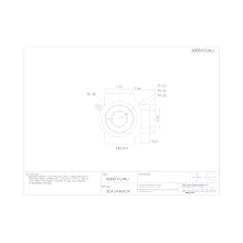 Sealmaster ST-16TC Take-Up Unit, Standard Duty, Regreasable, Skwezloc Collar, Contact Seals, Cast Iron Housing, 1" Bore, 17/32" Slot Width, 3" Between Frames