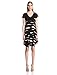 Kensie Women's Animal Stripe Dress