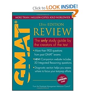 The Official Guide for GMAT Review