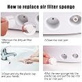 Boao 48 Pieces Nebulizer Filters Replacement