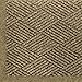 Andersen 2297 Waterhog Eco Premier Fashion PET Polyester Fiber Indoor/Outdoor Floor Mat, SBR Rubber Backing, 3' Length x 2' Width, 3/8" Thick, Khaki