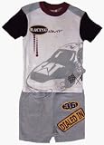 Racing Champ Cotton Shorty Pajamas for Boys (Size 2/3 Only)