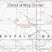 USGS Topographic Quadrangle Map - Black Banks Creek East, South Dakota (Folded/Waterp...