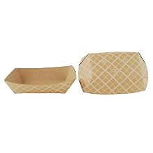 Southern Champion Tray 0501 #25 ECO Kraft Paperboard Food Tray, 1/4-lb Capacity (Case of 1000)