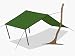 Sports : Vaude Wetterschutzsegel Tarp II, 290 x 500 cm
