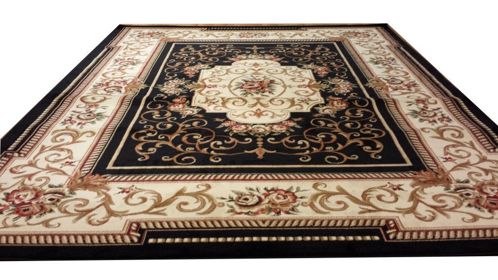 Amazon.com - D616 Classic French Aubusson Traditional Medallion ...