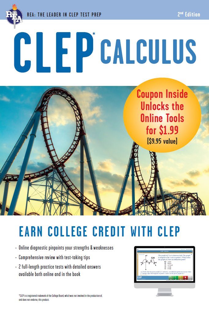 Amazon.com: CLEPÂ® Calculus Book + Online (CLEP Test Preparation ...