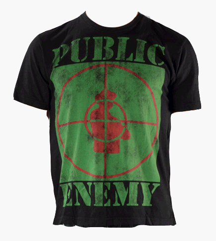 Vintage Wash Public Enemy Fight Fist T-Shirt Vintage Wash Public Enemy Fight Fist T-Shirt