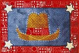 Cowboy Quilt Rug 39 x 58 Rug