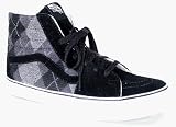 VANS Sk8-Hi New Argyle Shoes in Black #103E
