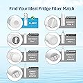 Filterlogic UKF8001 Replacement for EveryDrop Filter 4, Whirlpool EDR4RXD1, Maytag 4396395, UKF8001AXX-200, UKF8001AXX-750, 46-9006, Puriclean II, FL-RF07