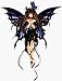 Midnight Fairy by Nene Thomas - Brunette Anime Style Fairy with Butterfly on head - Sticker / Decal