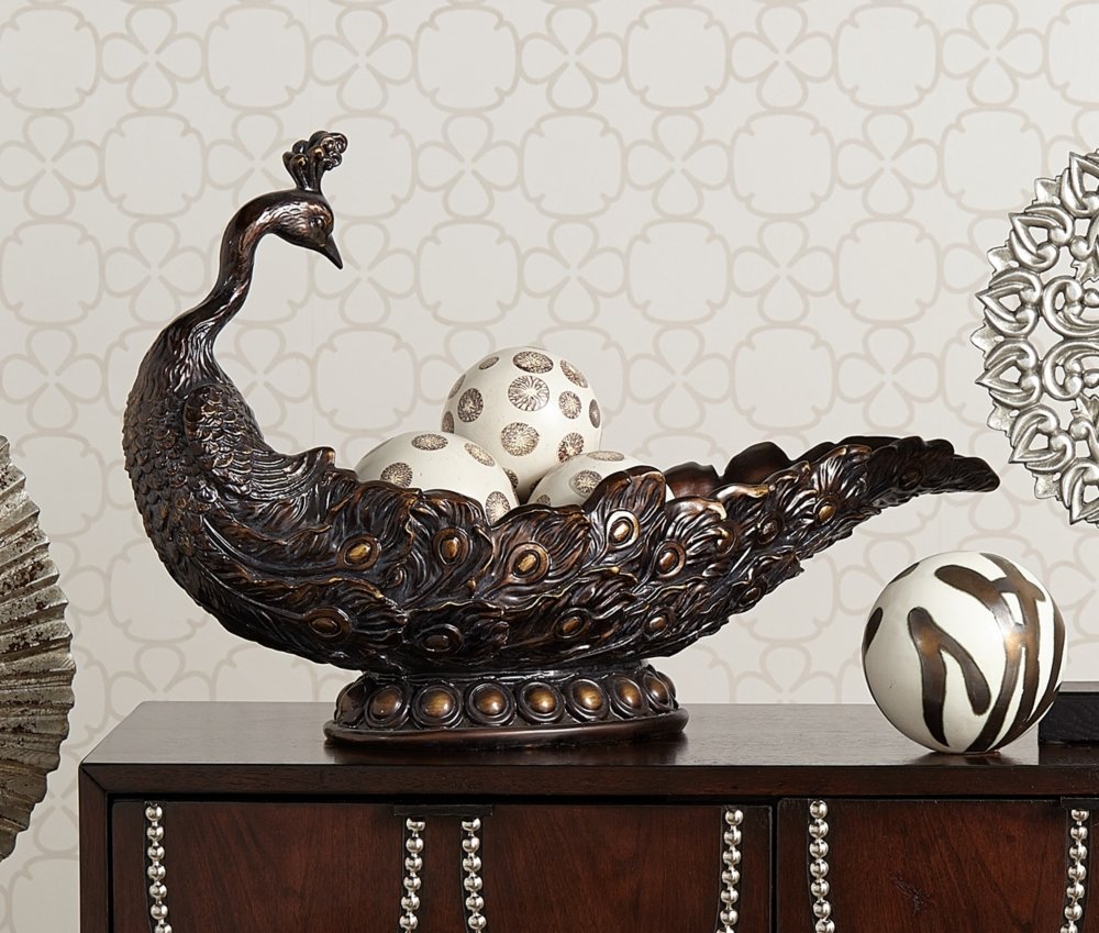 40 Beautiful Peacock Tea Cups, Bowls and Centerpieces