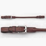 Exselle Leather Lip Strap - Havana