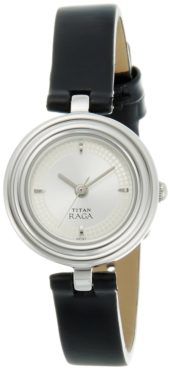 Titan Raga Analog Silver Dial Women