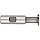 Niagara Cutter TS109 T-Slot Shank Type Cutter, High Speed Steel, Uncoated (Bright), Weldon Shank, 10 Helix Angle, 1" Cutter Diameter, 8 Tooth, 5/32" Width