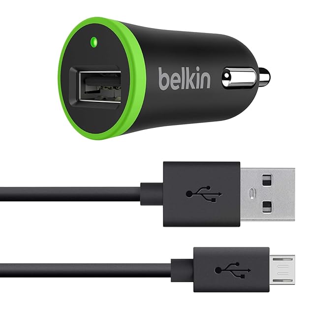 Belkin MiXiT Car Charger + Micro USB Cable for Amazon Fire Phone, all