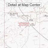 USGS Topographic Quadrangle Map - Big Hollow Wash, Utah (Folded/Waterproof)