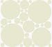 Baby : 71 Huge Beige Polka Dots Circles Nursery Decor Stickers