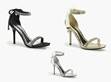 Shoes by EHH - ENCHANT-34, Sexy Prom or Formal Party 4'' Ankle Strap Sandal With Rhinestones by Pleaser USA Shoes