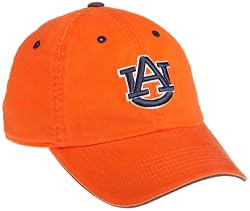 NCAA Auburn Tigers Adult Adjustable Hat, Crimson