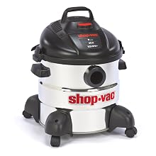 Shop-Vac 5866100 8-Gallon 5.5-Peak HP Stainless Steel Wet/Dry Vacuum