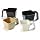 Carlisle 49122-103 Black 20 Oz. Portion Cup (Case of 6)