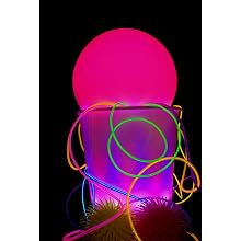 Fortune Products ELFW-5-2PK Electroluminescent Flash Wire, 5mm Diameter x 2 yd Length, Pink