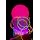 Fortune Products ELFW-5-2PK Electroluminescent Flash Wire, 5mm Diameter x 2 yd Length, Pink
