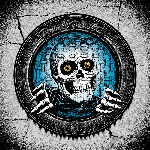 Powell-Peralta Pool Light Ripper Banner Vinyl Skateboard with Metal Eyelets (36-Inch X 36-Inch)