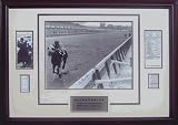 Ron Turcotte and Secretariat Winning the Belmont Stakes and the Triple Crown Autographed 16
