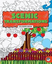 Scenic Transformations Coloring Book