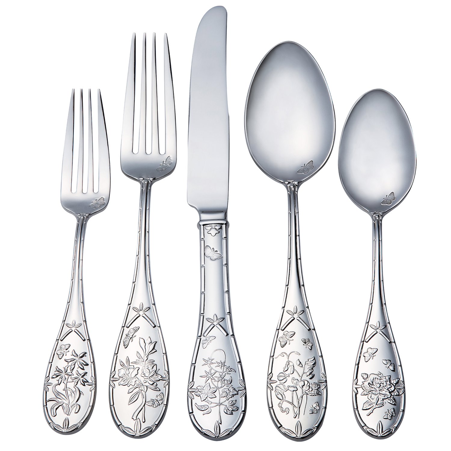 Dinnerware 45Piece Flatware Dinnerware Set Portmeirion Botanic Garden