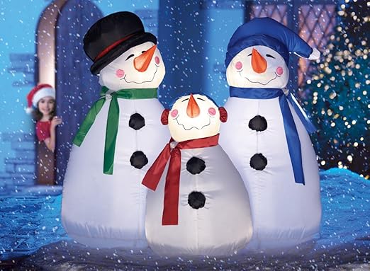 Outdoor Lighted Snowman Decorations For Your Yard On Flipboard By
