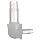 Value Plastics Elbow Reduce Connector , 400 Series Barbs, 1/8", 1/16"ID Tube, Kynar PVDF (Pack of 5)