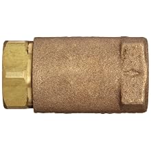 Dixon 61-101 Brass Ball Cone Check Valve, 1/4" NPT Female