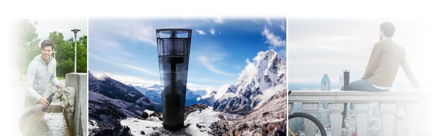 Amazon.com : Aquaovo Alter Ego Personal Water Filter - Globetrotter :