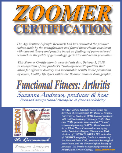 Award Winning Arthritis DVD