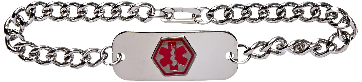 Amazon.com: Emerg Alert Medical Alert Emergency ID Bracelet and ...