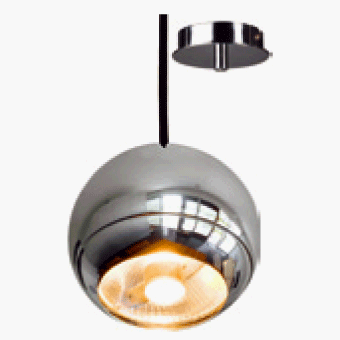 LIGHT EYE Pendelleuchte mit Rosette, ES111