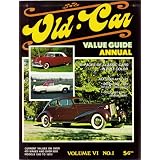 Old Car Value Guide Annual Vol. VI No. 1 1977
