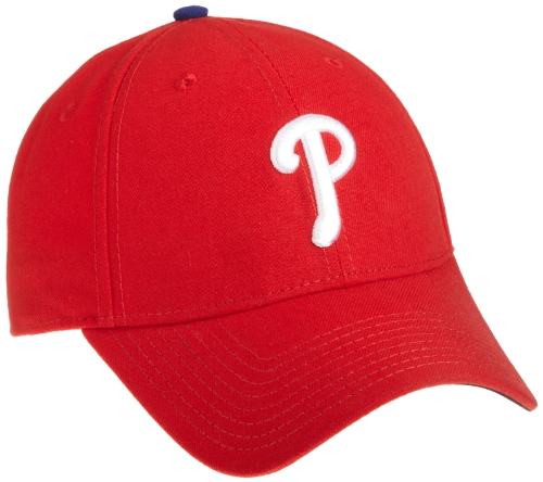 New Era Philadelphia Phillies Pinch Hitter Wool Replica Adjustable Cap (Scarlet)